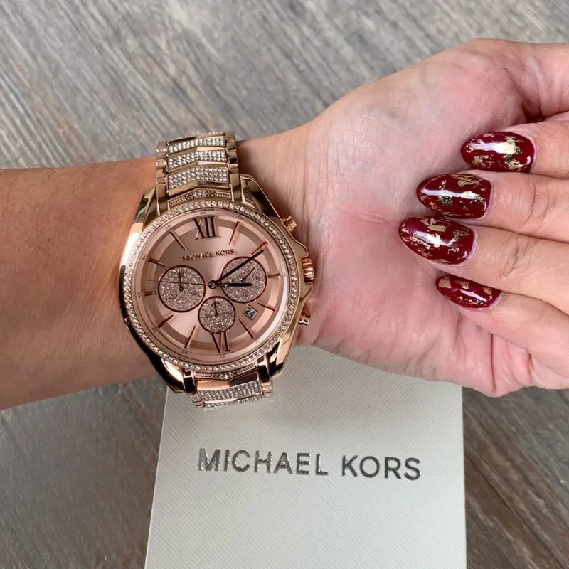 Michael Kors Whitney Rose Gold-Tone Ladies Watch- MK6730